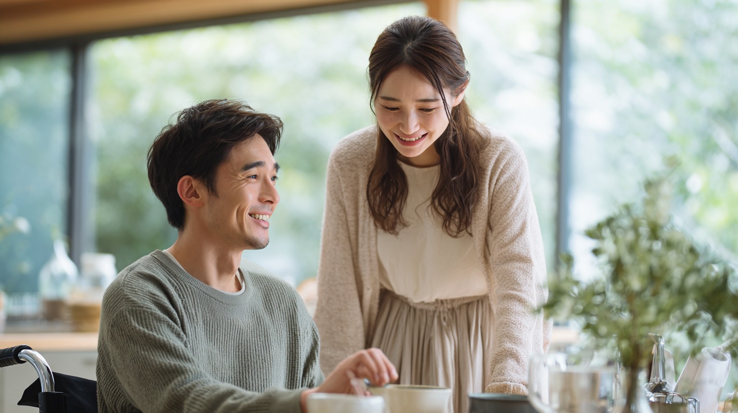 利用者の暮らしに寄り添う生活支援のイメージ