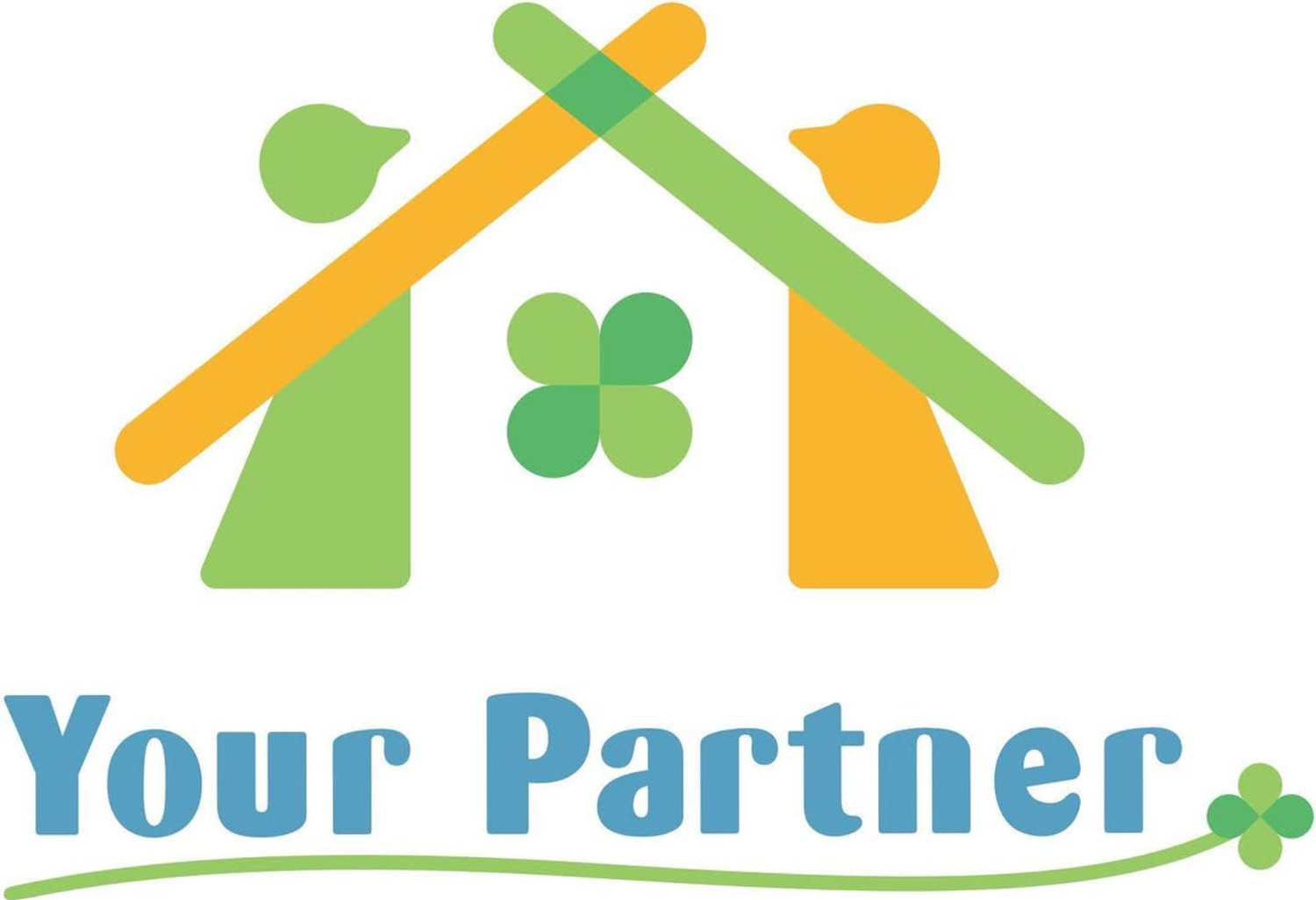 利用者とスタッフが支え合って家を形づくるYour Partnerのロゴ